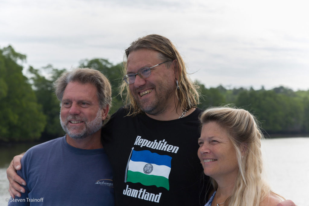 Sten with Monte and Cindy - courtesy of Steven-Trainoff ©