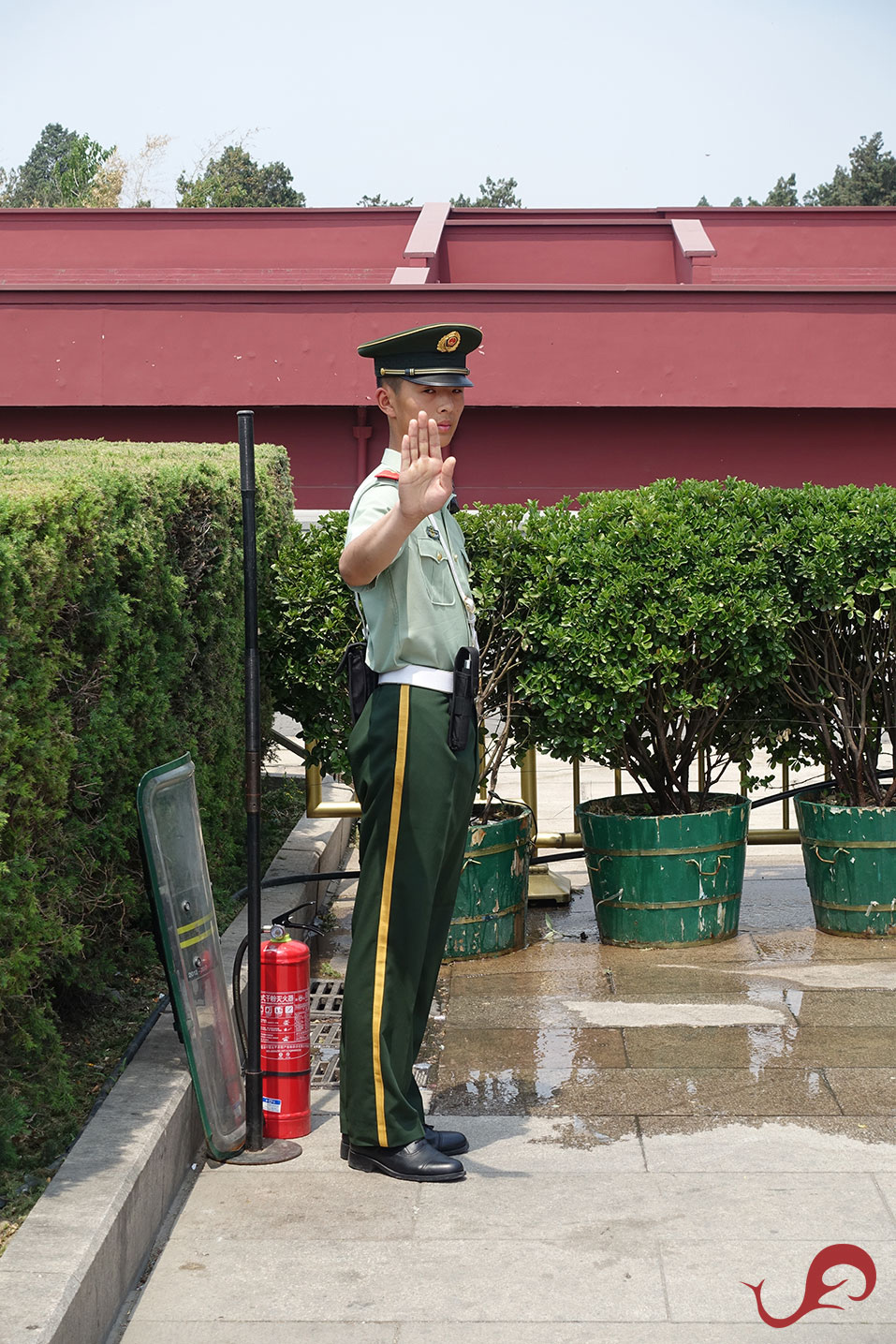 Tian'anmen guard - Beijing © Sten Johansson