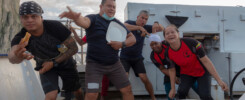 Ferox liveaboard crew at your service © Sten Johansson